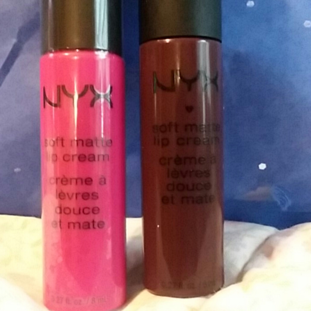 NYX Soft Matte Lip Cream.